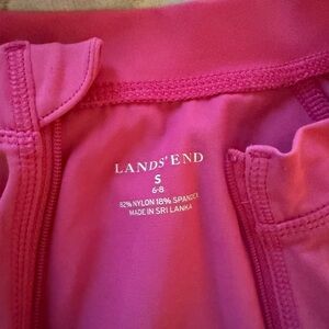 Lands' End Fuchsia Activewear Top